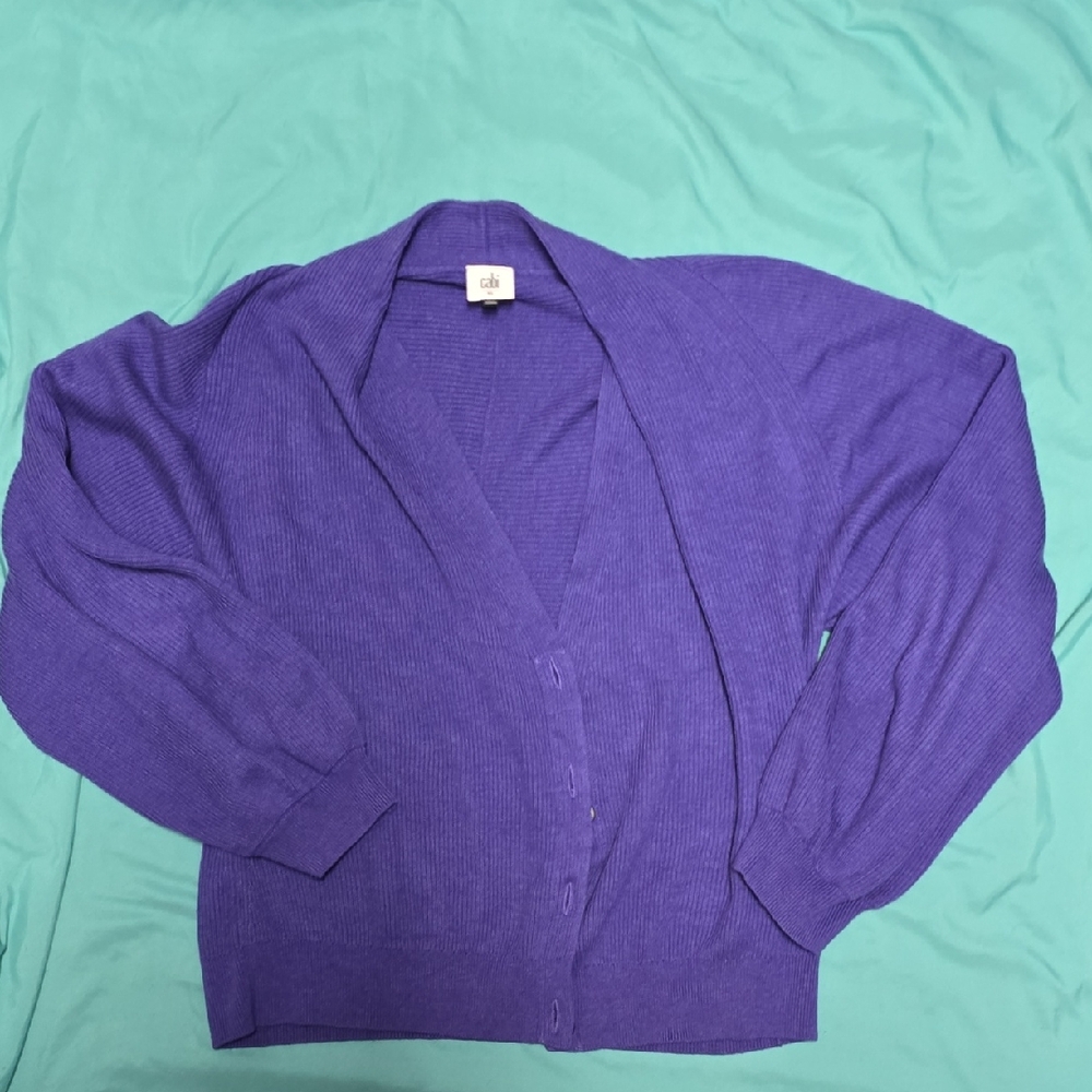 CAbi Purple Women's Cardigan Sweater